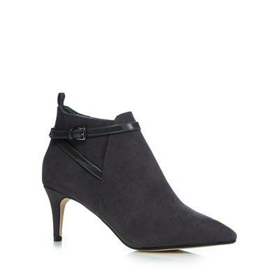debenhams grey ankle boots