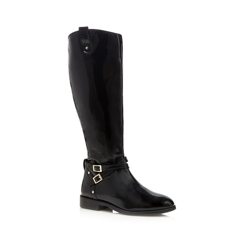 Faith black binky chelsea clearance boots