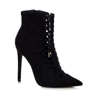 debenhams ladies black ankle boots