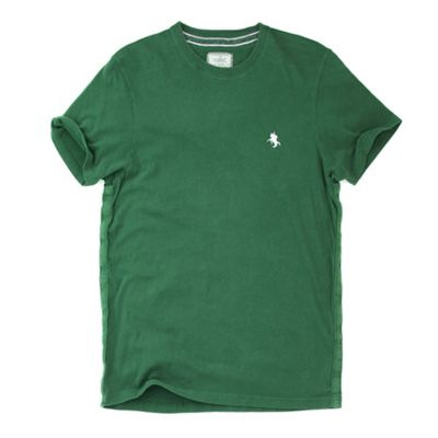 Dark green basic t-shirt