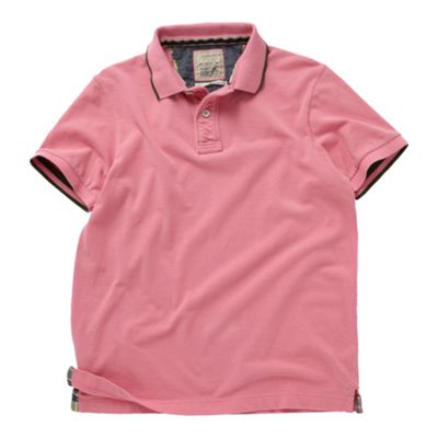 Pink polo neck shirt