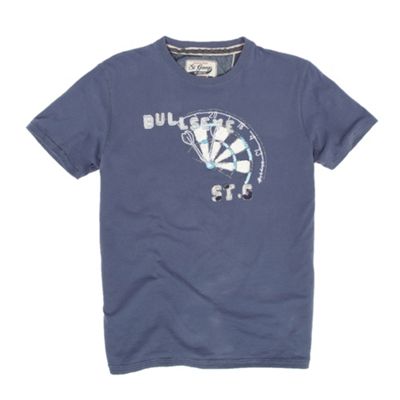 St George by Duffer Blue Dartboard t-shirt