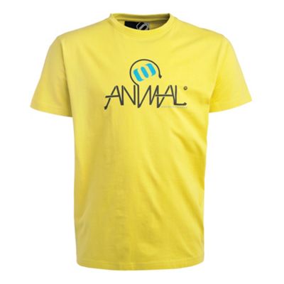 Animal Yellow graffiti t-shirt