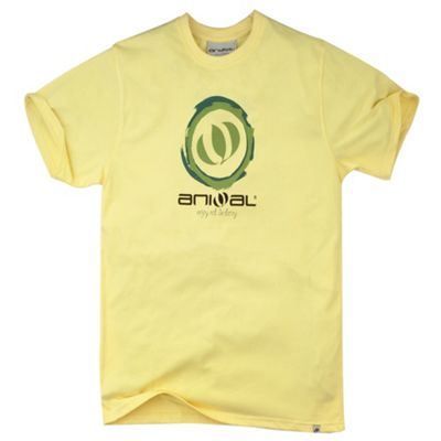Animal Yellow claw logo t-shirt