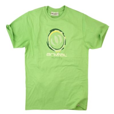 Animal Green claw logo t-shirt