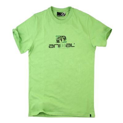 Animal Light green logo t-shirt