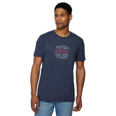 Animal Navy logo t-shirt