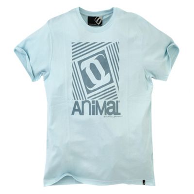 Animal Dark blue graphic logo t-shirt