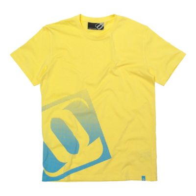 Yellow side print claw t-shirt