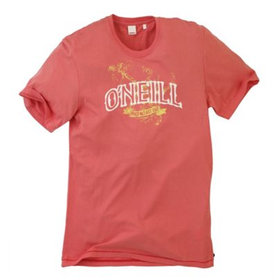 ONeill Pink logo print t-shirt