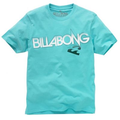 Billabong Turquoise chest print t-shirt