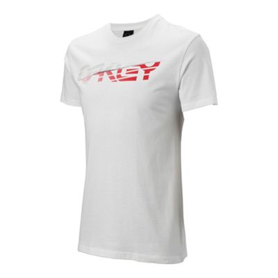 White logo short sleeve t-shirt