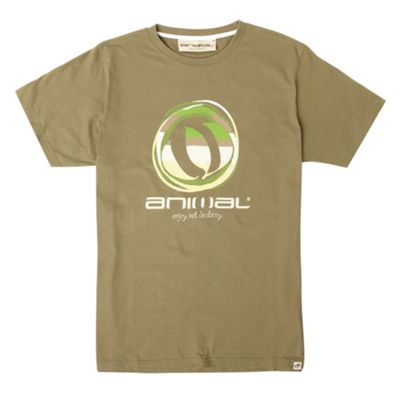 Animal Green organic logo t-shirt