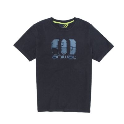Animal Navy claw logo t-shirt