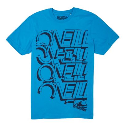 Blue logo front t-shirt