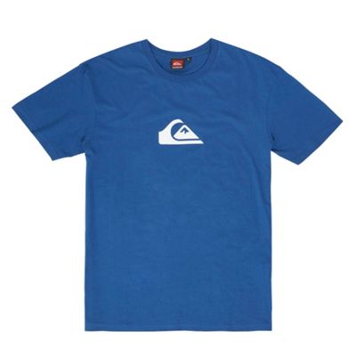 Quiksilver Blue logo t-shirt