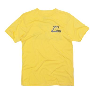 Yellow retro logo t-shirt