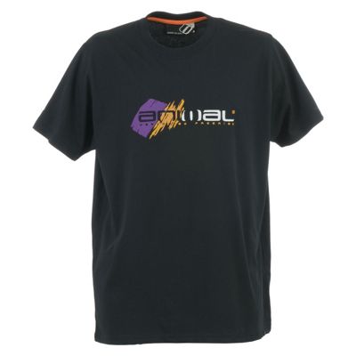 Animal Black logo t-shirt
