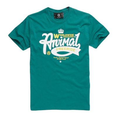 Animal Green Freeride t-shirt