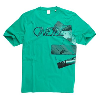 ONeill Green Go Anywhere t-shirt