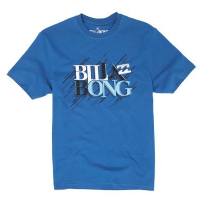 Billabong Blue Advance logo t-shirt