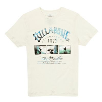 Billabong Off white Revival t-shirt