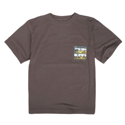 Weird Fish Grey Billy Squid t-shirt