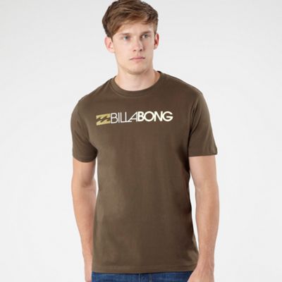 Khaki logo t-shirt