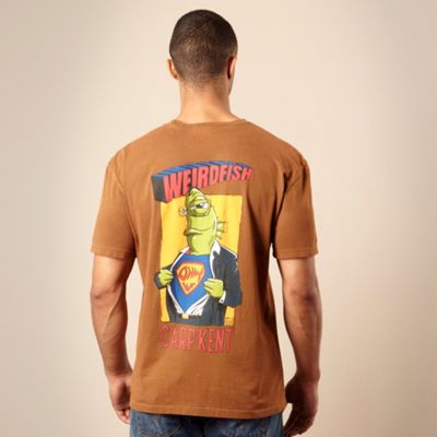 Weird Fish Terracotta Karp Kent t-shirt