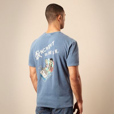 Weird Fish Dark blue Anchovy In The UK t-shirt