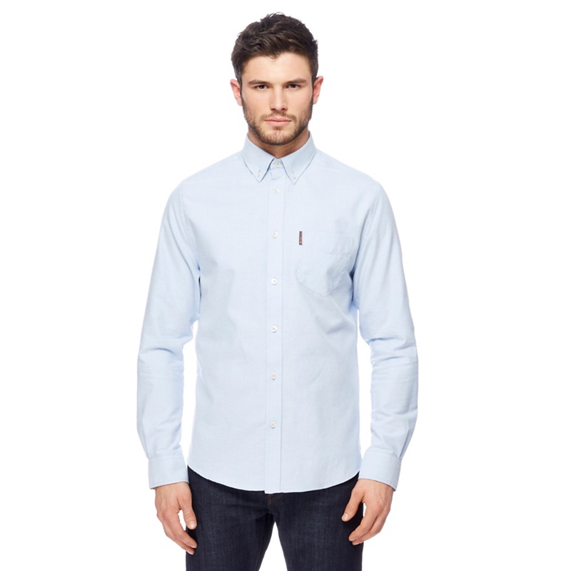 Ben Sherman - Big And Tall Light Blue Oxford Shirt Review