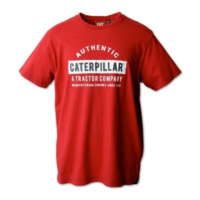 Red authentic t-shirt
