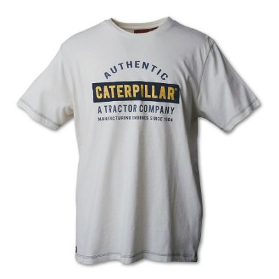 Caterpillar White authentic t-shirt