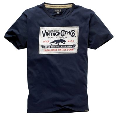 Jack and Jones Navy Program t-shirt