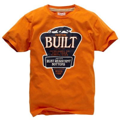 Orange fuel t-shirt