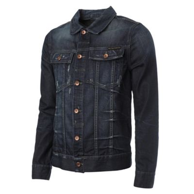 Dark blue and#39;Marleyand#39; denim