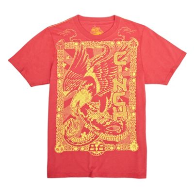 Red strike west t-shirt