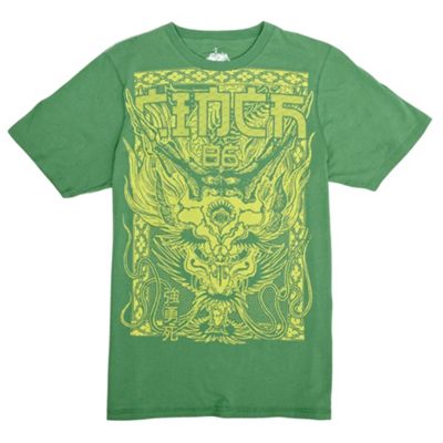 Cinch Green dragon king t-shirt