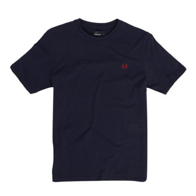 Fred Perry Navy tipped cuff t-shirt