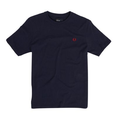 Navy tipped cuff t-shirt