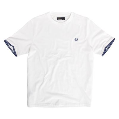 White tipped cuff t-shirt