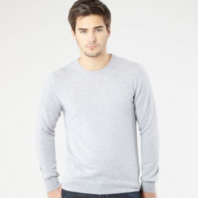 Light grey cashmere jumper