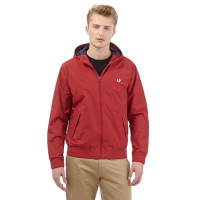 fred perry brentham jacket red