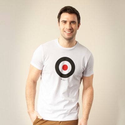 White target printed t-shirt