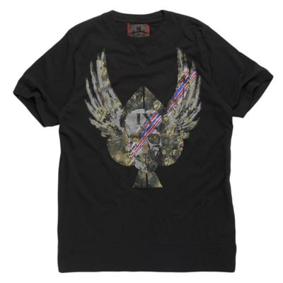 Ringspun Black Ghille t-shirt