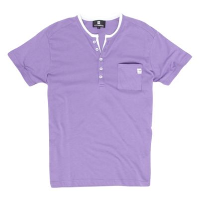 Peter Werth Lilac double layer t-shirt