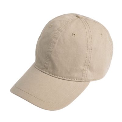 Natural basic baseball cap