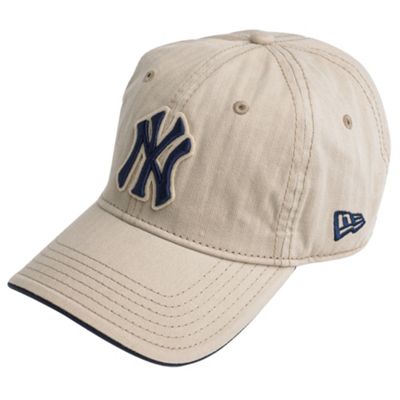 Yankee Natural herringbone baseball cap