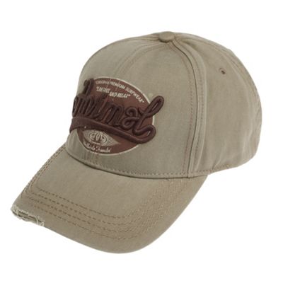 Animal Brown Live Free baseball cap