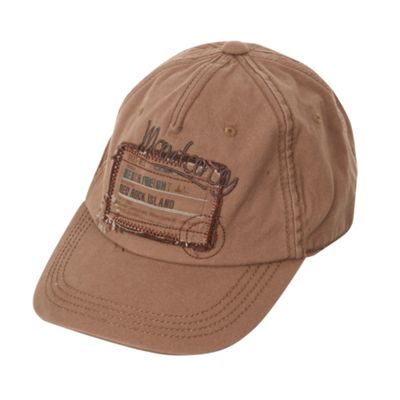 Mantaray Brown baseball cap